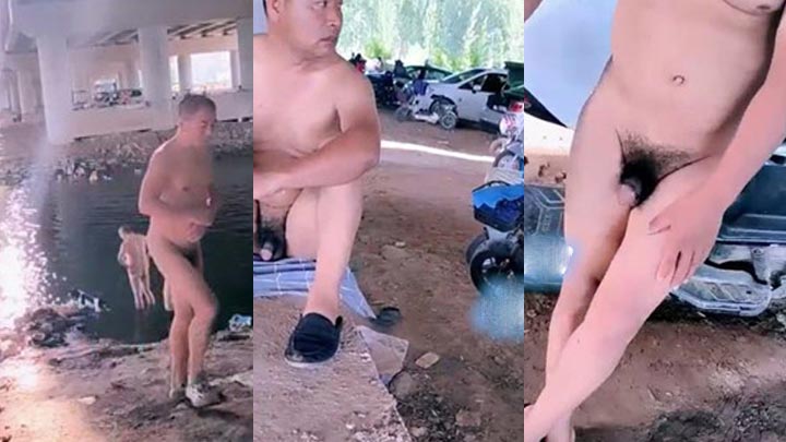 壮男偷拍内河各大叔裸体（6）