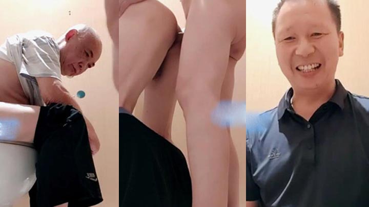 大屌中年商场厕所操帅伯（26）